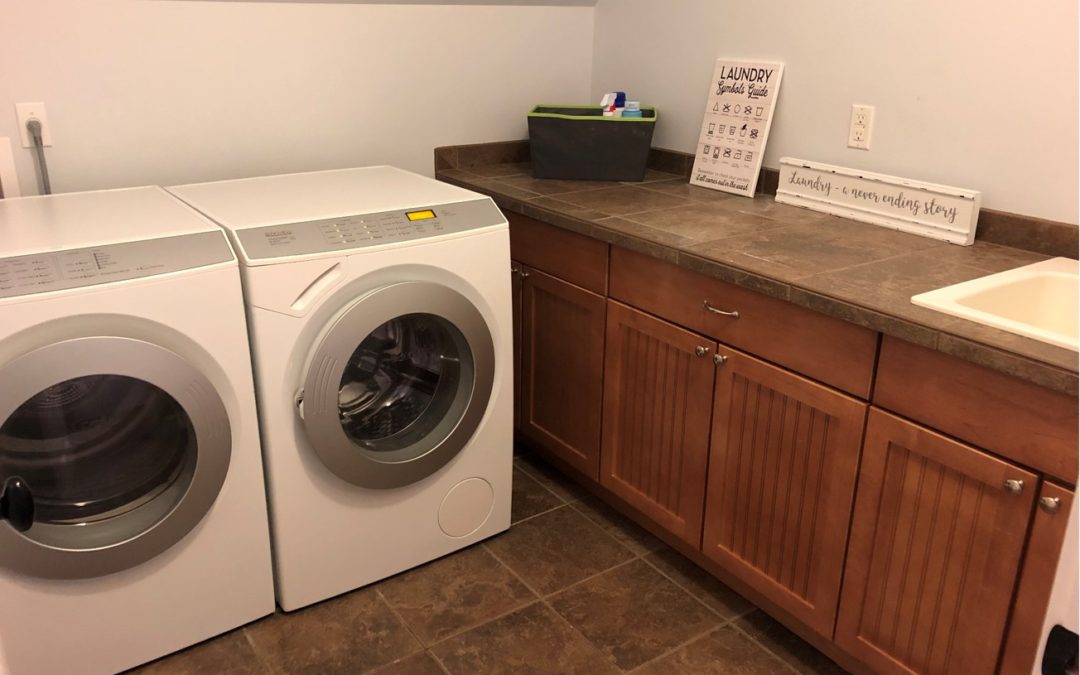 This designer gets her way: a new laundry room